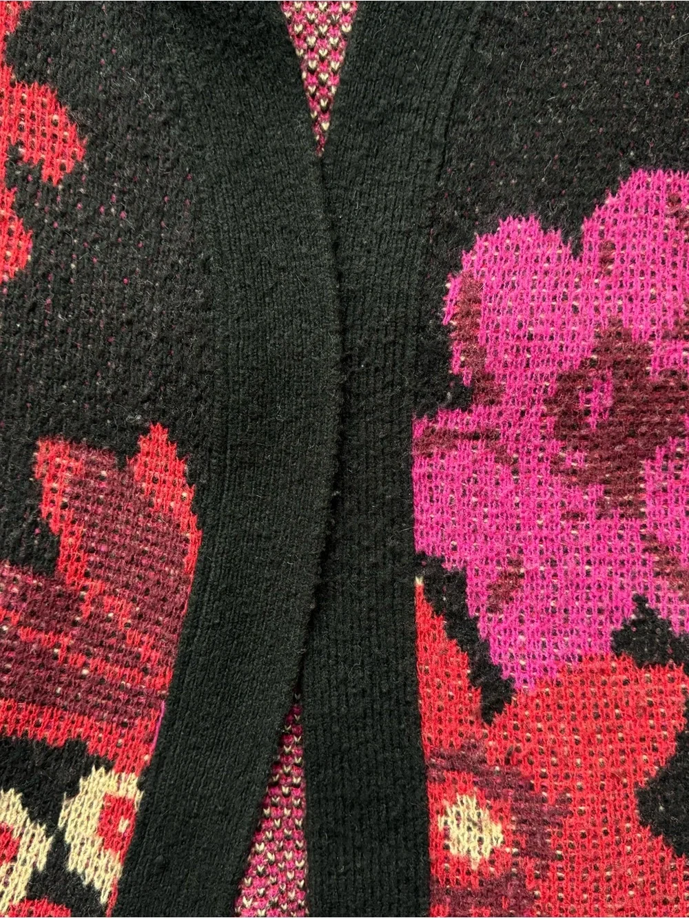 Kate Spade Designer Wool Blend Cottagecore Grandmacore Academia Belted Cardigan
